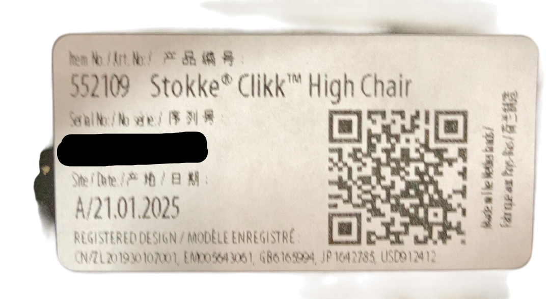 Shop Stokke Clikk High Chair, Black Warm Brown at GoodBuy Gear