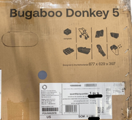 Shop Bugaboo Donkey 5 Mono Stroller, 2025, Graphite, Stormy Blue, Stormy Blue at GoodBuy Gear