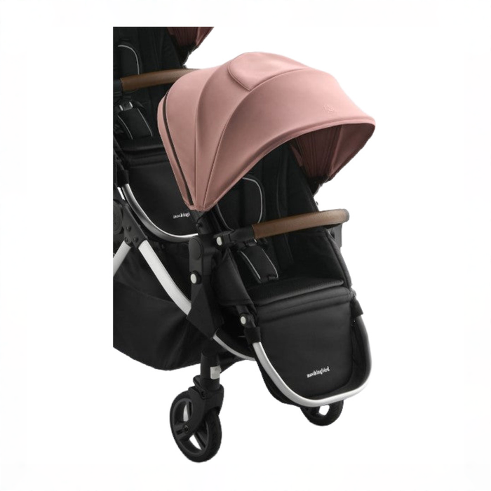 Shop Mockingbird 2nd Seat Kit 3.0, Rose, Silver with Penny Leather at GoodBuy Gear