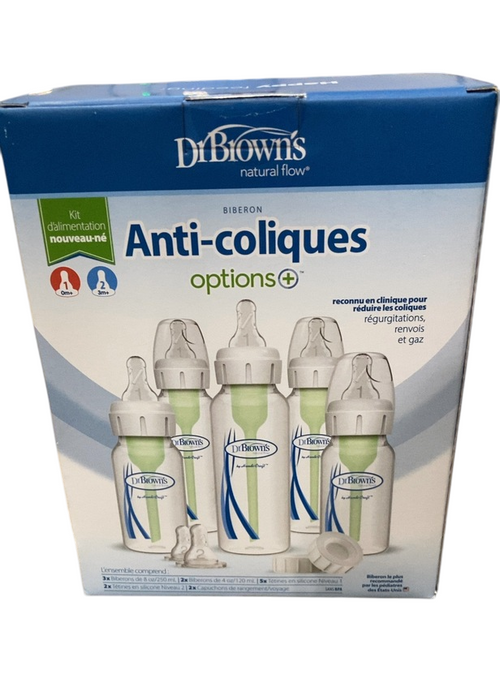 Shop Dr. Brown's Natural Flow Options+ Anti-Colic Newborn Gift Set, Green, 14 Count at GoodBuy Gear