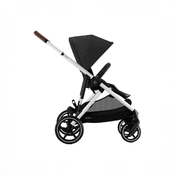 Shop Cybex Gazelle S Modular Stroller, 2025, Moon Black, Silver Frame at GoodBuy Gear