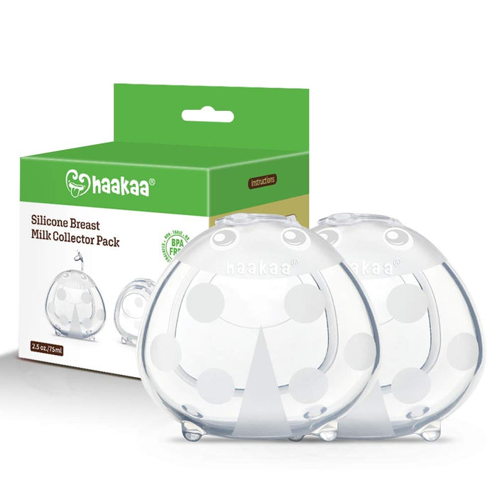 Shop Haakaa Ladybug Silicone Milk Collector 2.5 oz/75 ml at GoodBuy Gear