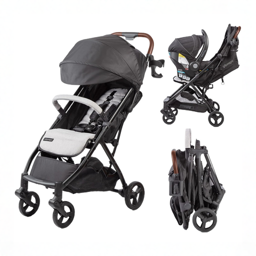 Shop Summer by Ingenuity 3D Quick Close CS+ Stroller, 2025, Gray at GoodBuy Gear