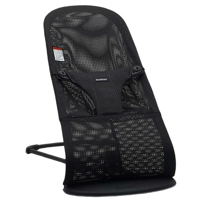 Shop BabyBjorn Bouncer Bliss, Black Frame, Black Mesh at GoodBuy Gear