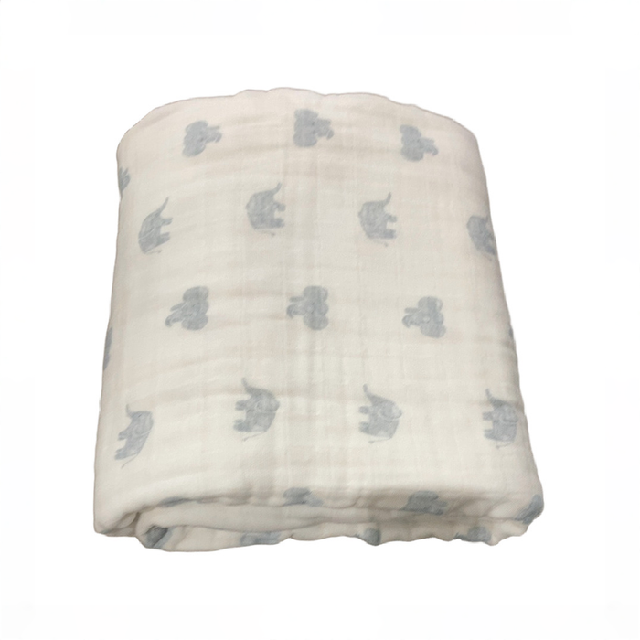 Shop Aden + Anais Muslin Dream Blanket, Animal Kingdom Elephants at GoodBuy Gear
