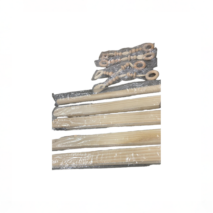 Shop Poppyseed Play Wooden Baby Gym, Natural Wood w/ Natural Toys at GoodBuy Gear