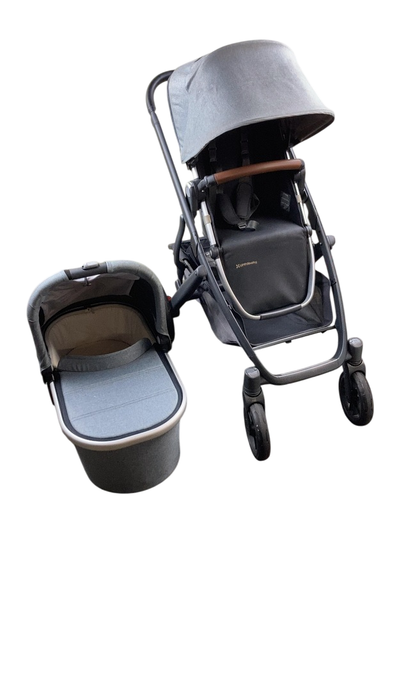 Shop UPPAbaby VISTA V2 Stroller, 2020, Gregory (Blue Melange) at GoodBuy Gear