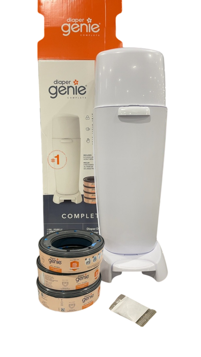 Shop Diaper Genie Complete Diaper Pail Gift Set, White at GoodBuy Gear