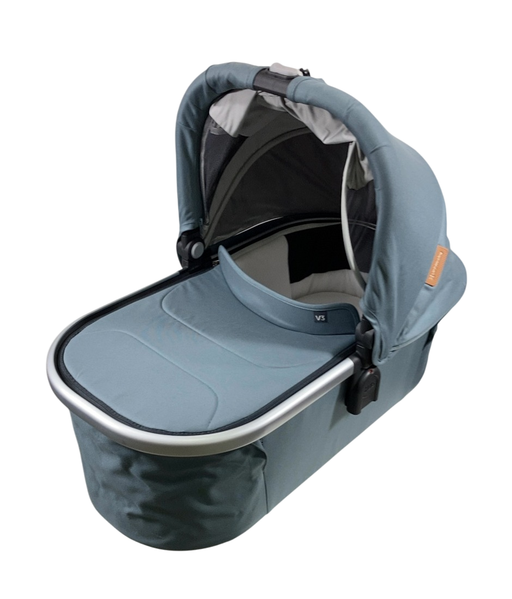 Shop UPPAbaby V2 Bassinet, Gregory (Blue Melange) at GoodBuy Gear