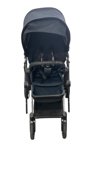 Shop Cybex PRIAM Stroller, 2019, Chrome With Black Details, Deep Black at GoodBuy Gear