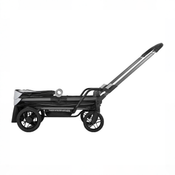 Shop Evenflo Shyft Rideshare All-Terrain Performance Stroller Wagon, 2023, Sterling Black at GoodBuy Gear