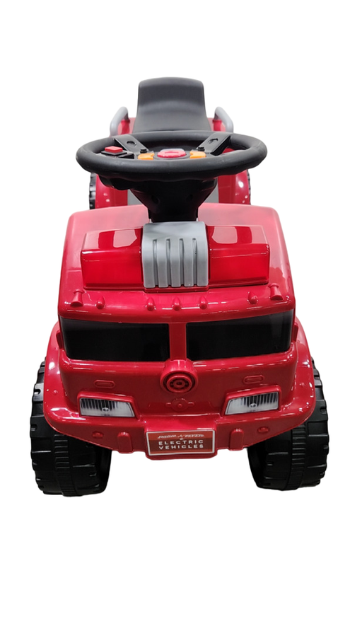 Radio flyer battery operated fire truck on sale