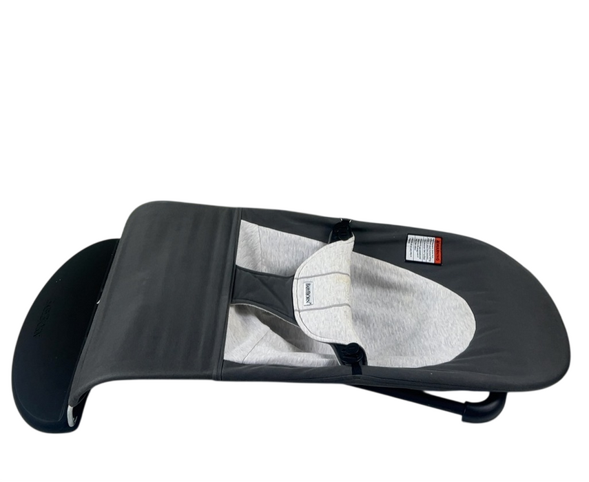 Shop BabyBjorn Bouncer Balance Soft, Black Frame, Dark Gray/Gray at GoodBuy Gear