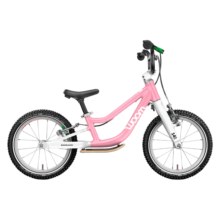 Shop Woom GO 1 Plus Balance Bike, Powder Pink at GoodBuy Gear