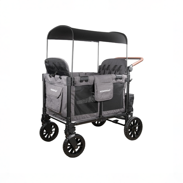 Shop Wonderfold W4 Luxe Pro Stroller Wagon, 2026, Charcoal Gray at GoodBuy Gear