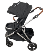 Shop Mockingbird Single 2.0 Stroller, 2024, Black, Silver With Penny Leather, Watercolor Drops at GoodBuy Gear