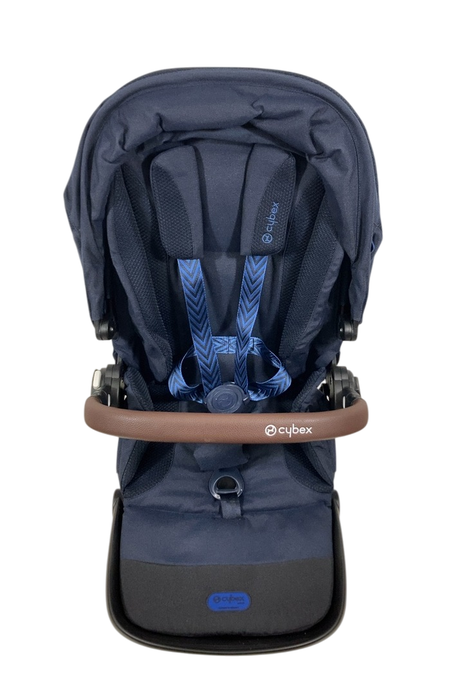 Shop Cybex Gazelle S Seat Unit, Ocean Blue, Silver Frame at GoodBuy Gear