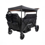 Shop Wonderfold X4R Stroller Wagon, 2025, Black at GoodBuy Gear