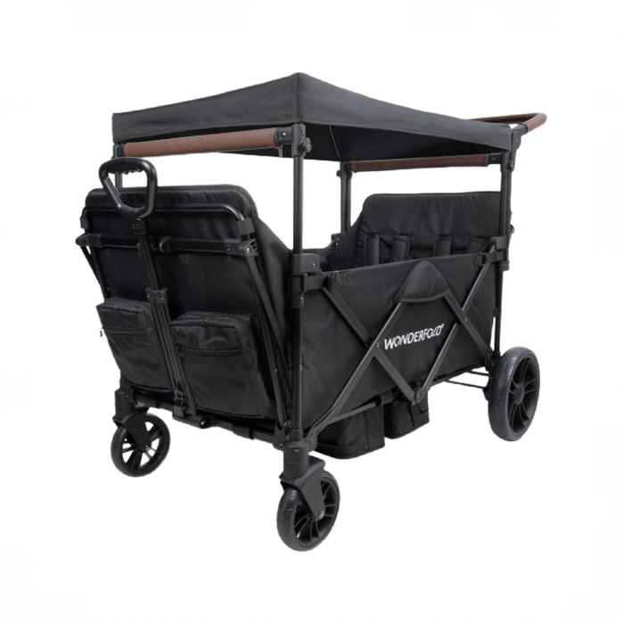 Shop Wonderfold X4R Stroller Wagon, 2025, Black at GoodBuy Gear