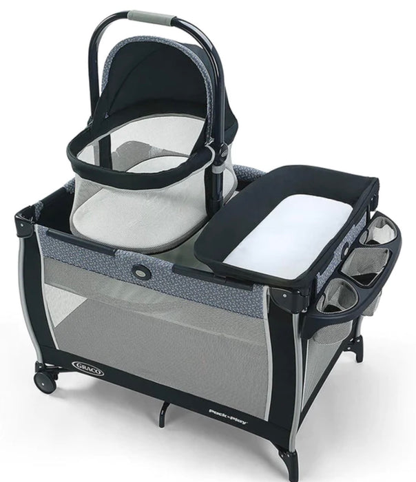 used Graco Day2Dream Travel Bassinet Playard, Hutton