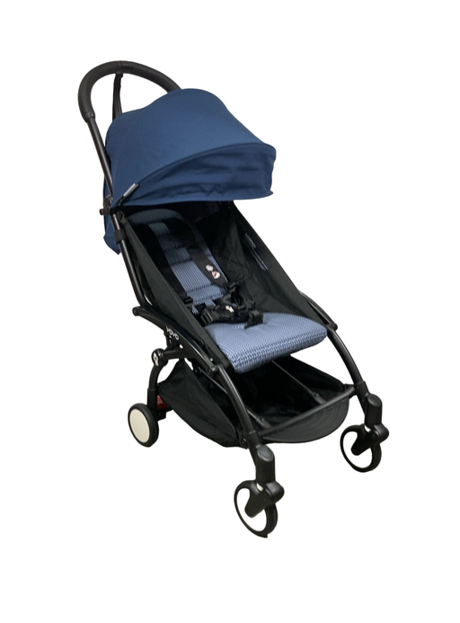 Shop Babyzen YOYO2 Complete Stroller, 2023, Black and Blue AirFrance at GoodBuy Gear