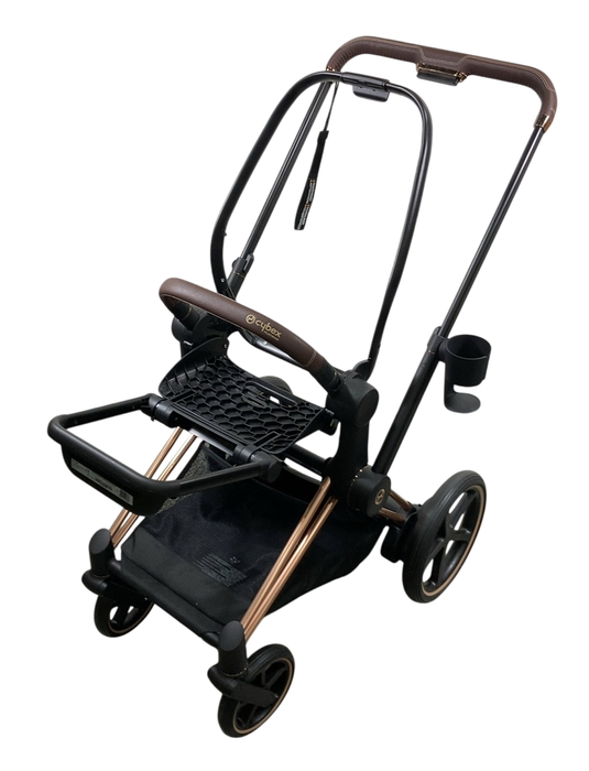 Shop Cybex E-PRIAM Stroller Frame Only, 2019, Rosegold, without Battery at GoodBuy Gear