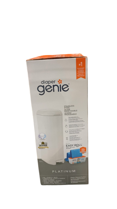 Shop Diaper Genie Platinum Diaper Pail, White at GoodBuy Gear