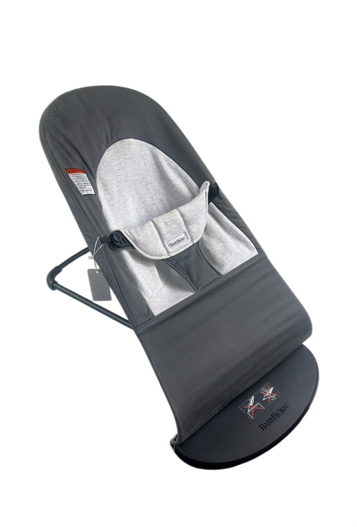 Shop BabyBjorn Bouncer Balance Soft, Black Frame, Dark Gray/Gray at GoodBuy Gear