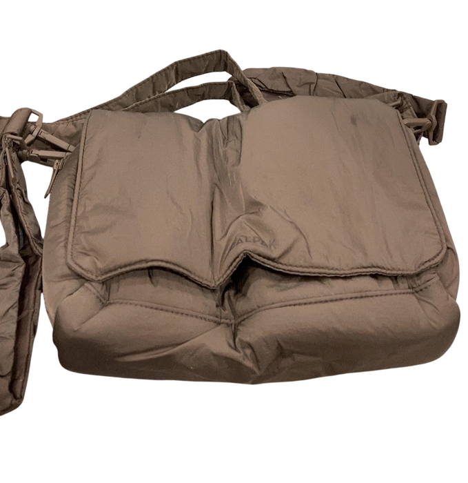 Shop Calpak Convertible Stroller Caddy Crossbody, Hazelnut at GoodBuy Gear