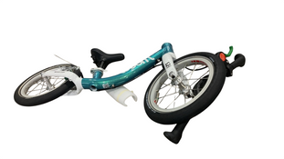 Shop Woom GO 1 Balance Bike, Metallic turquoise at GoodBuy Gear