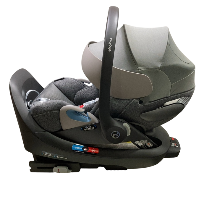 Shop Cybex Cloud T SensorSafe Infant Car Seat With Base, 2024, Mirage Grey at GoodBuy Gear