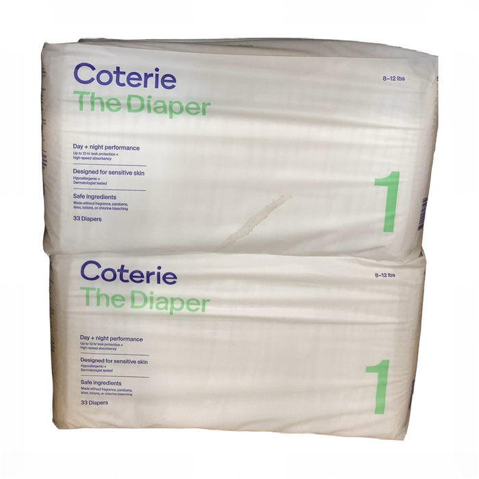Shop Coterie Size 1 Diapers, 198 Count at GoodBuy Gear