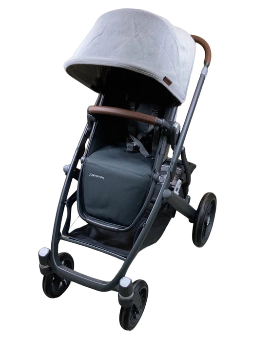 UPPAbaby VISTA V2 Stroller, 2022, Anthony (White & Grey Chenille)