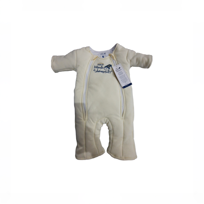 Shop Baby Merlin's Magic Sleepsuit, Cotton, Cream, Small (12-18lbs) at GoodBuy Gear