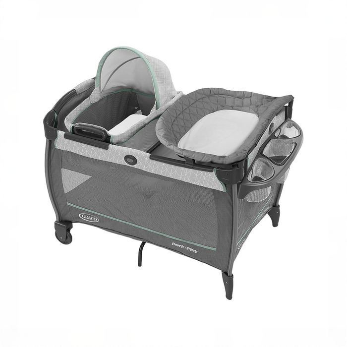 Shop Graco Pack 'n Play Close2Baby Bassinet Playard, Derby at GoodBuy Gear