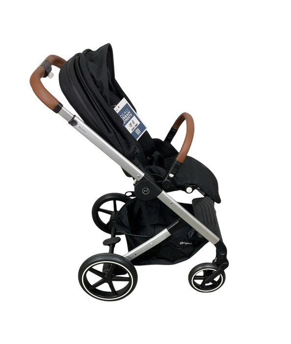 Shop Cybex Balios S Lux Stroller, 2021, Moon Black, Silver at GoodBuy Gear