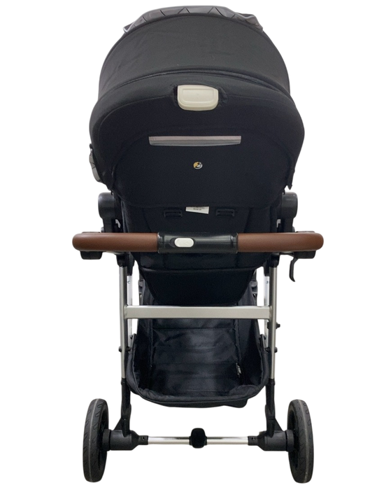 Shop Mockingbird Single to Double 2.0 Stroller with 2nd Seat, Black, Windowpane, Silver With Penny Leather, 2024 at GoodBuy Gear