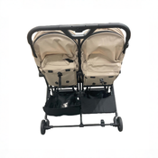 Shop Mompush Lithe Double Stroller, 2026, Khaki at GoodBuy Gear