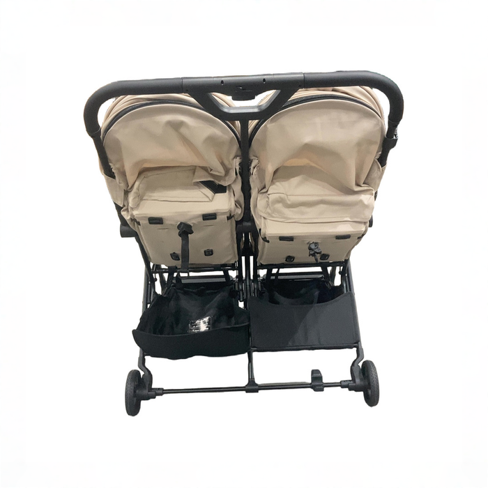 Shop Mompush Lithe Double Stroller, 2026, Khaki at GoodBuy Gear