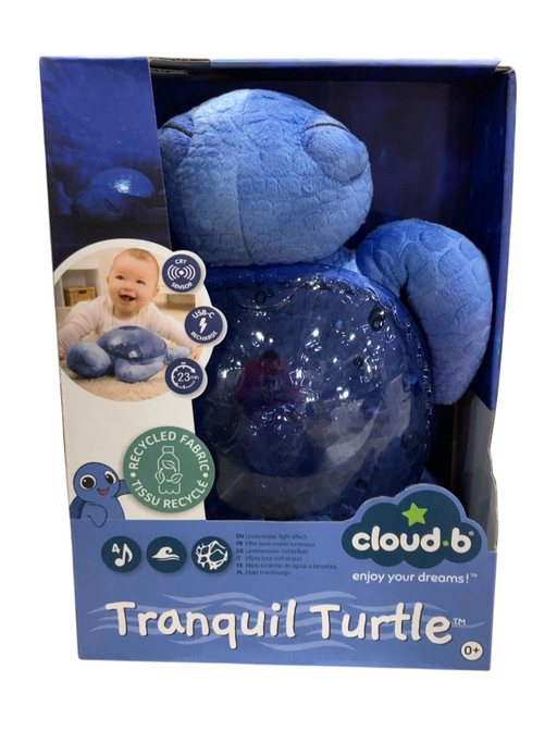 Shop cloudb Tranquil Turtle White Noise Sound Machine and Nightlight Projector, Ocean, Rechargeable at GoodBuy Gear