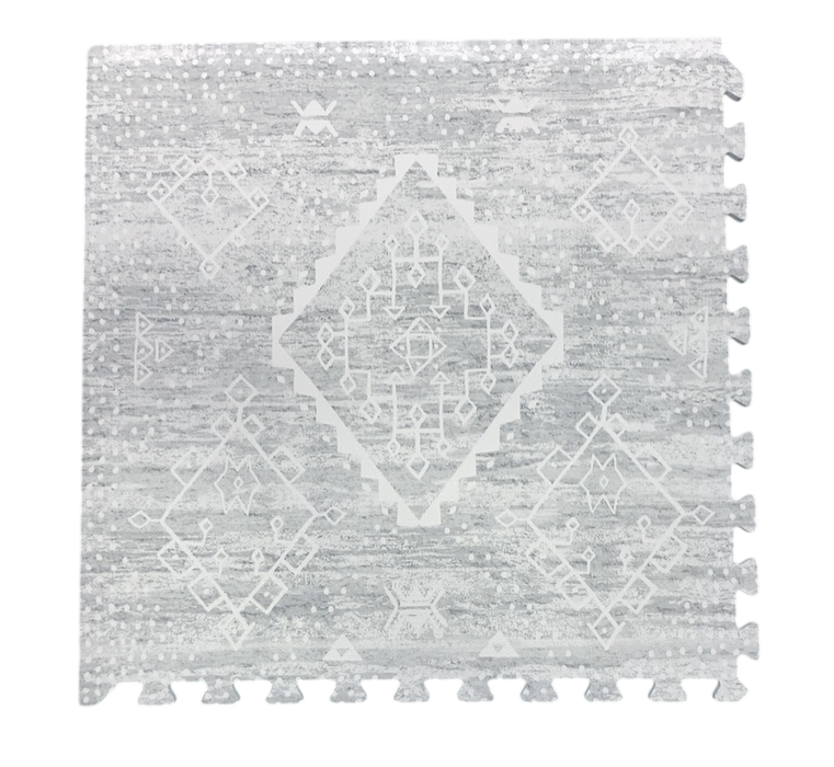 Shop House Of Noa Little Nomad Play Mat, 4x8', Gray, Ula at GoodBuy Gear