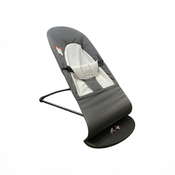 Shop BabyBjorn Bouncer Balance Soft, Black Frame, Dark Gray/Gray at GoodBuy Gear
