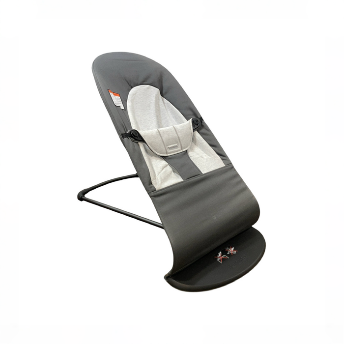 Shop BabyBjorn Bouncer Balance Soft, Black Frame, Dark Gray/Gray at GoodBuy Gear