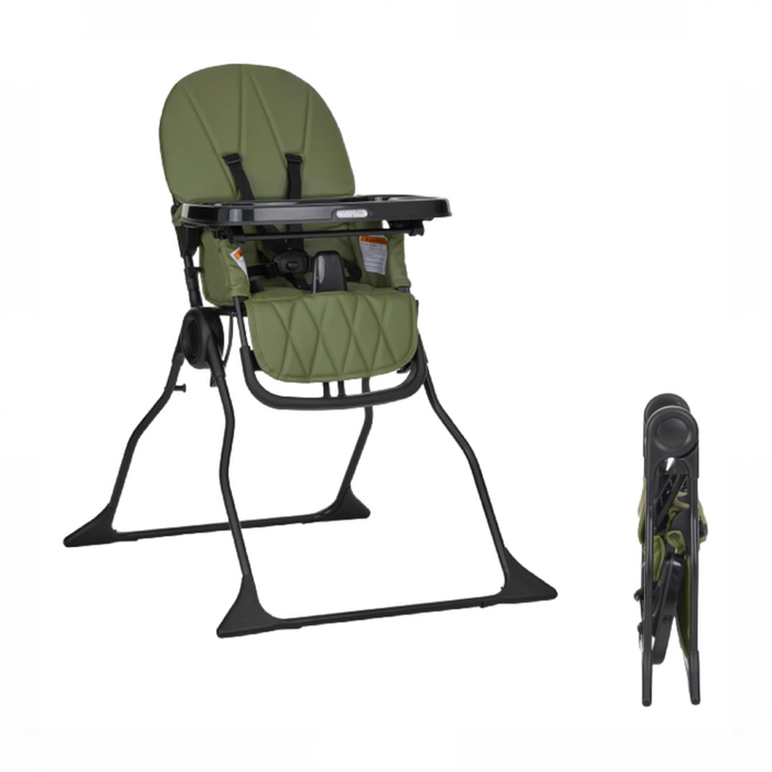 Shop Dream On Me Snack and Stow Highchair, Olive at GoodBuy Gear