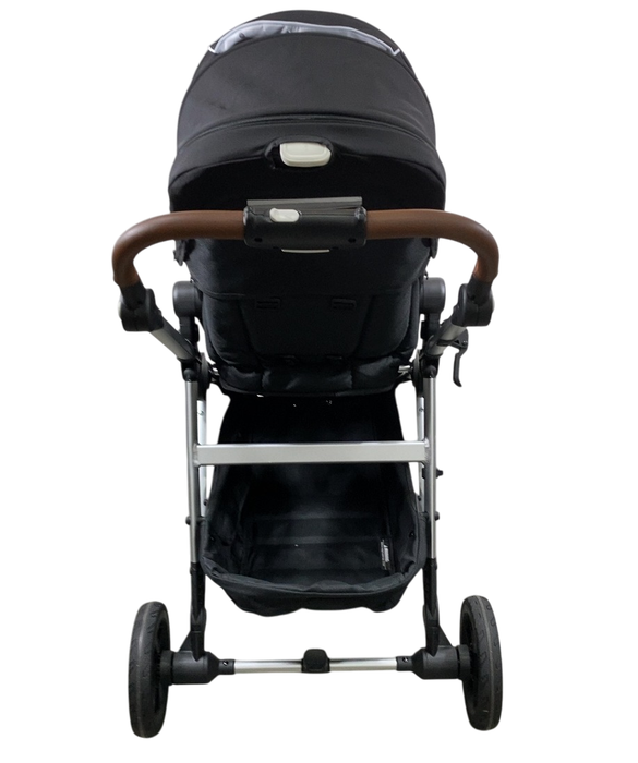 Shop Mockingbird Single to Double 2.0 Stroller, 2024, Black, Silver With Penny Leather, Watercolor Drops at GoodBuy Gear