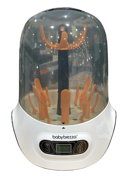 Shop Baby Brezza One Step Baby Bottle Sanitizer and Dryer (Steam Sterilizer), White on Black at GoodBuy Gear