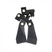 Shop Mockingbird 2nd Seat Kit with Extendable Canopy, Black, Silver With Penny Leather, Windowpane at GoodBuy Gear