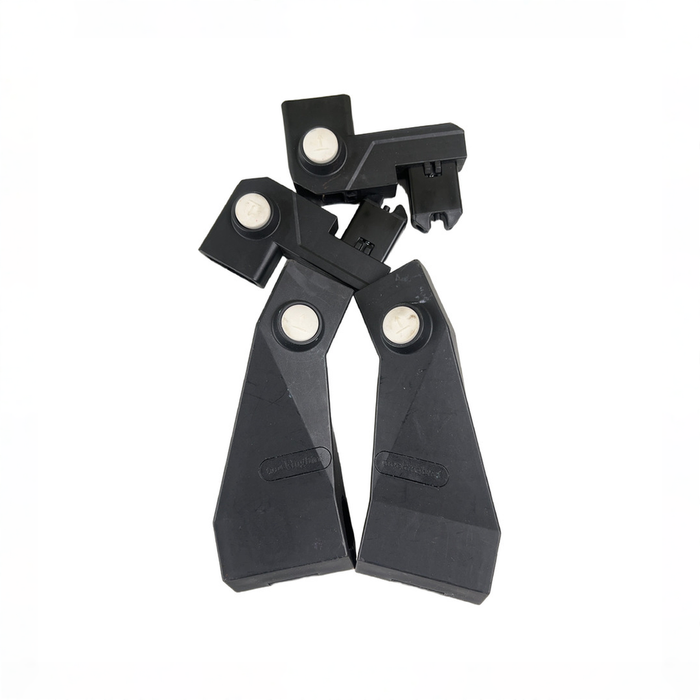 Shop Mockingbird 2nd Seat Kit with Extendable Canopy, Black, Silver With Penny Leather, Windowpane at GoodBuy Gear