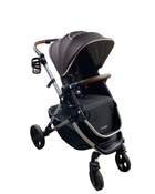 used Mockingbird Single Stroller, 2023, Black, Windowpane, Silver With Penny Leather