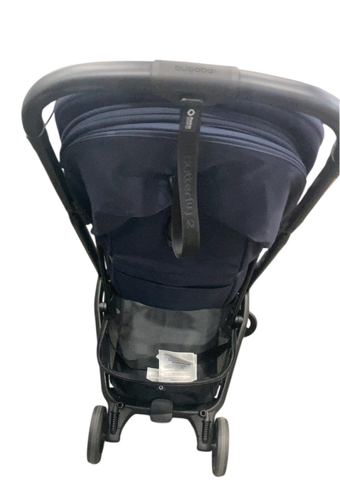 Shop Bugaboo Butterfly 2 Stroller, 2025, Black, Stormy Blue, Stormy Blue at GoodBuy Gear